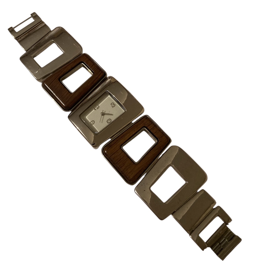 Vintage Stainless Steel Watch With Bracelet